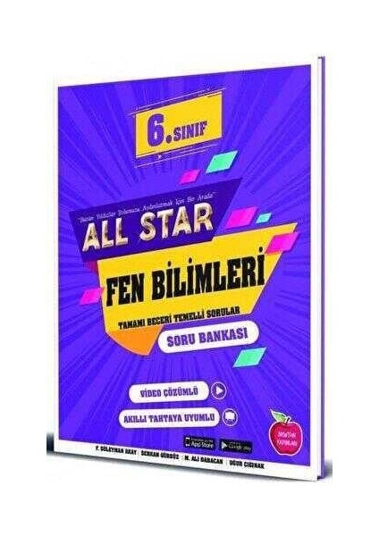 6. Sınıf All Star Fen Bilimleri Soru Bankası