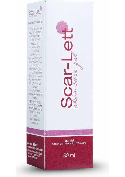 Scar-Lett Nemlendirici Jel 30 ml fiyatları