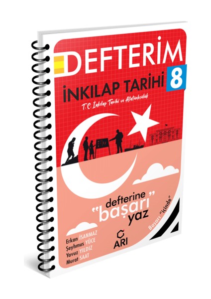 8.Sınıf Sosyalimo Inkılap Tarihi Yeni Nesil Defterim Yeni 2025 BASKI