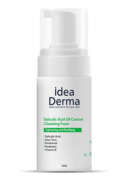 Idea Derma Salisilik Asit Yüz Yıkama Köpüğü 100 ml