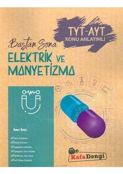 TYT AYT Elektrik ve Manyetizma Baştan Sona Konu Anlatımlı
