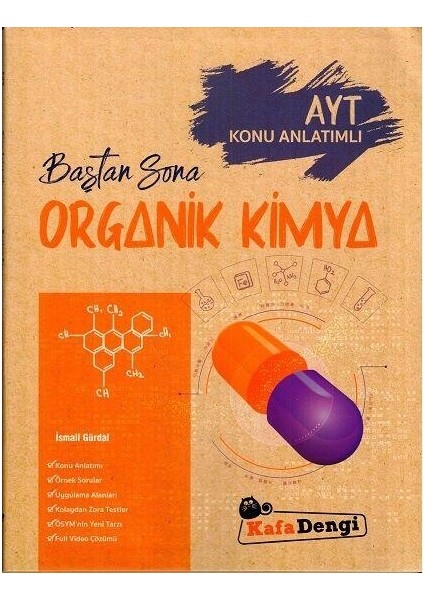 AYT Organik Kimya Baştan Sona Konu Anlatımlı