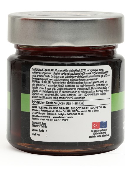 Kestane Çiçek Balı (Ham Bal) 300g fiyatları