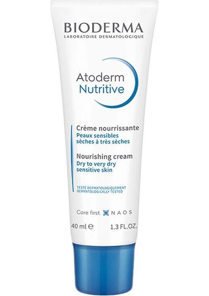 Bioderma Atoderm Nutrition Besleyici Yüz Kremi 40 ml - Diş Beyazlatıcı Köpük Hediye