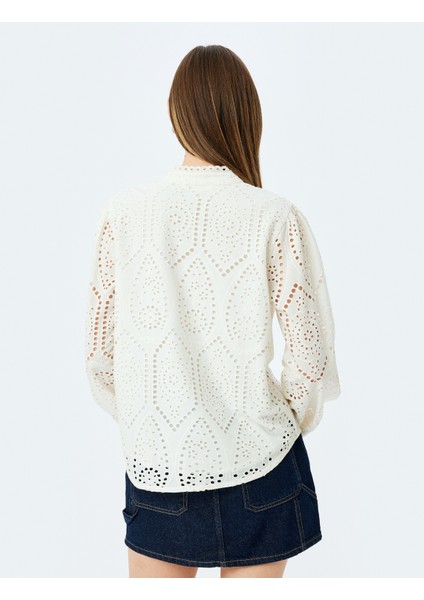 Hakim Yaka Uzun Kollu Düğmeli Fisto Gömlek fırsatları