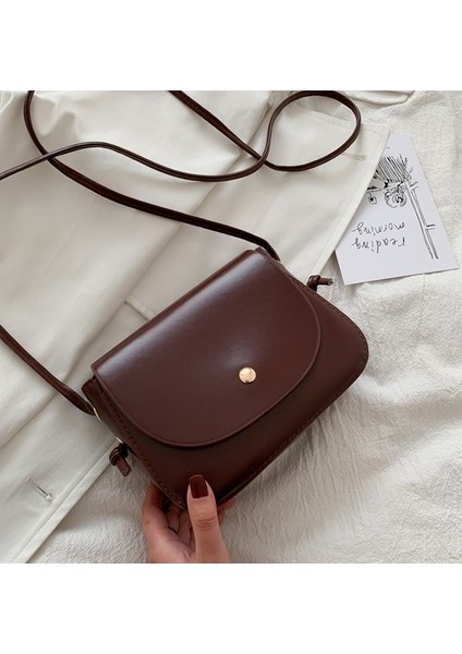 Wonderful Day Kadın Gündelik Omuz Çantası - Koyu Kahverengi (Yurt Dışından)