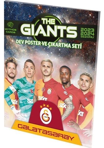 Galatasaray The Giants 2023-2024 Türkiye 70x100 cm Büyük Poster ve Çıkartma Koleksiyon Seti indirimleri