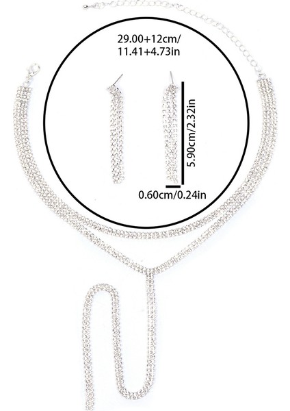 Iki Su Damlasından Oluşan Kolye Seti Köprücük Kemiği Zincir (Yurt Dışından) fiyatları