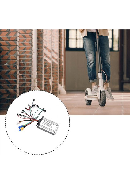 Elektrikli Scooter 36V-60V 25A Kontrolör 36V 48V 52V 60V Akıllı Fırçasız Kontrolör 6 Tüp Evrensel Kontrolör (Yurt Dışından) fırsatları