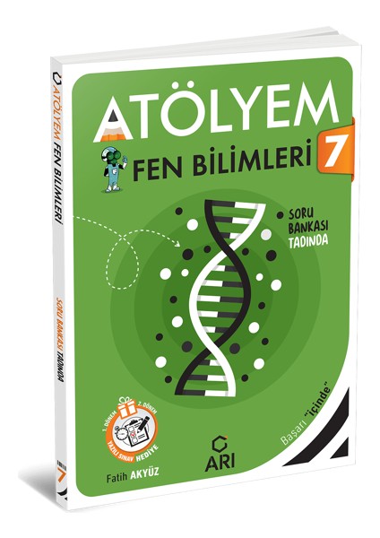 7. Sınıf Fen Atölyem Soru Bankası MEB Tarzı 224 Sayfa Eğitim Seti