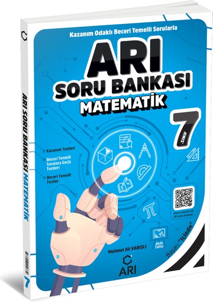 7. Sınıf Matematik Soru Bankası 256 Sayfa Ciltsiz Kazanım Odaklı