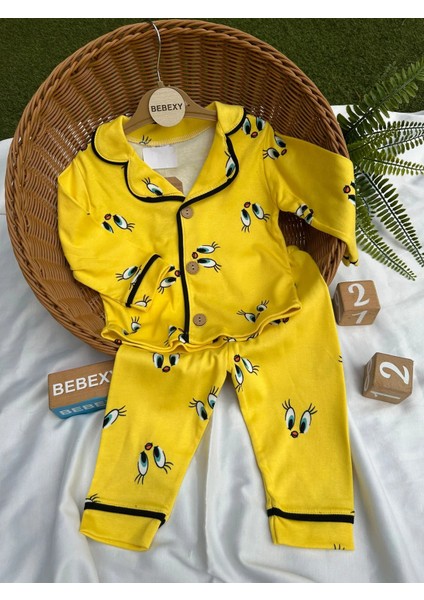 Tweety Baskılı Pijama Takımı