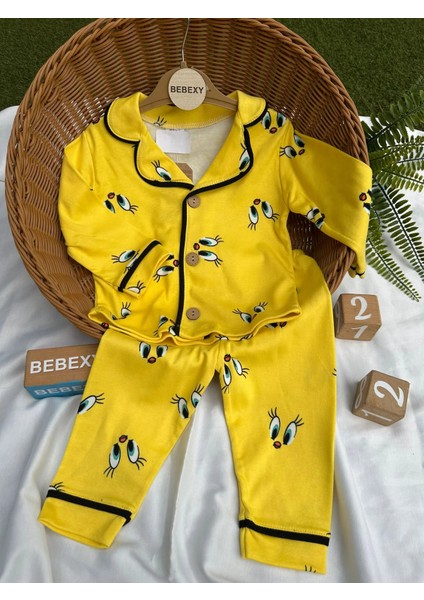 Tweety Baskılı Pijama Takımı fiyatları