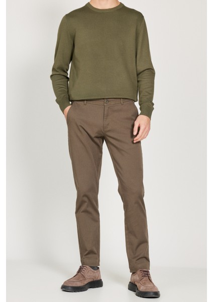 Slim Fit Dar Kesim Pamuklu Esnek Chino Pantolon fiyatları