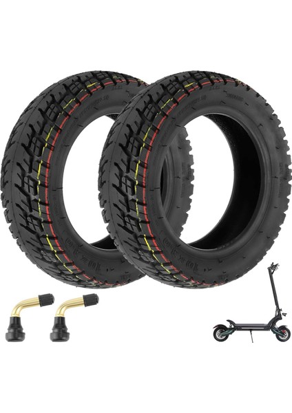 10X3 Off-Road Lastik 10 Inç Iç Tüpsiz Lastik, Dualtron Sıfır 10X Elektrikli Scooter Parçaları (2 Paket) Için Valfli (Yurt Dışından) indirimleri