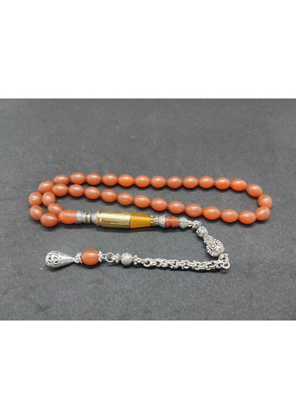 Şevket Alkan Usta Eseri Imame Mermi Kovanı ve 925 Ayar Gümüş Nakkaş Yemen Zar Sertifikalı 8428