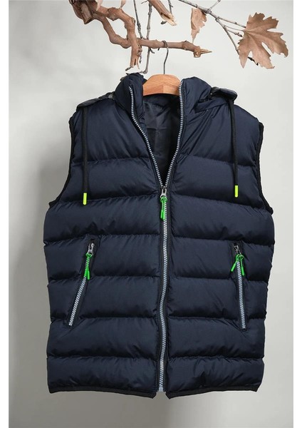 Çıkarılan Kapüşonlu Erkek Çocuk Şişme Yelek fırsatları