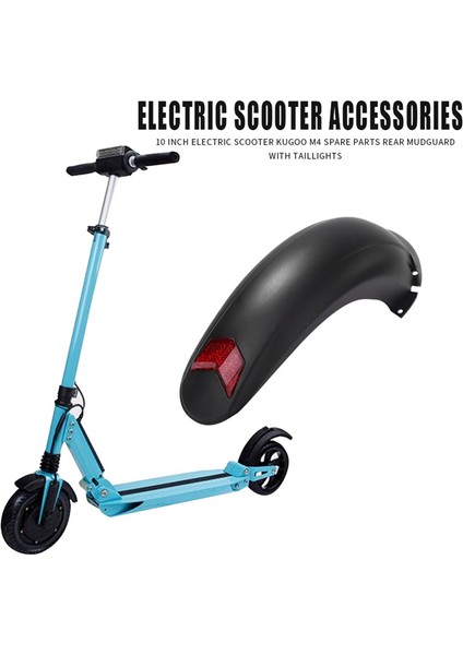Kugoo M4 Için Arka Lamba Ile 10 Inç Elektrikli Scooter Arka Çamurluk Koruyucusu (Yurt Dışından) modelleri