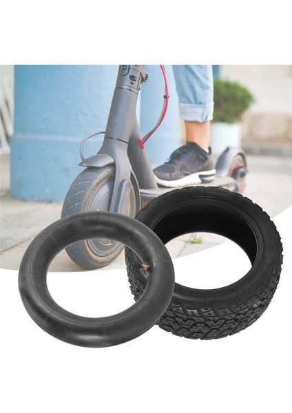 10 Inç Elektrikli Scooter Lastik 85/65-6.5 Kugoo G-Booster/g2 Pro Bisiklet Parçaları Için Iç Tüp/dış Lastik, Düz (Yurt Dışından)