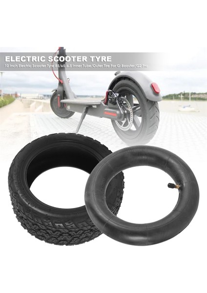 10 Inç Elektrikli Scooter Lastik 85/65-6.5 Kugoo G-Booster/g2 Pro Bisiklet Parçaları Için Iç Tüp/dış Lastik, Düz (Yurt Dışından) fırsatları
