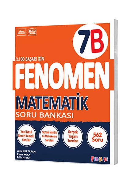 Fenomen 7. Sınıf Matematik Soru Bankası