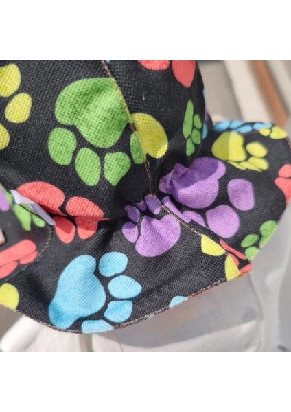 Çift Taraflı Bağlamalı Keten Görünümlü Bebek Bucket Şapka fırsatları