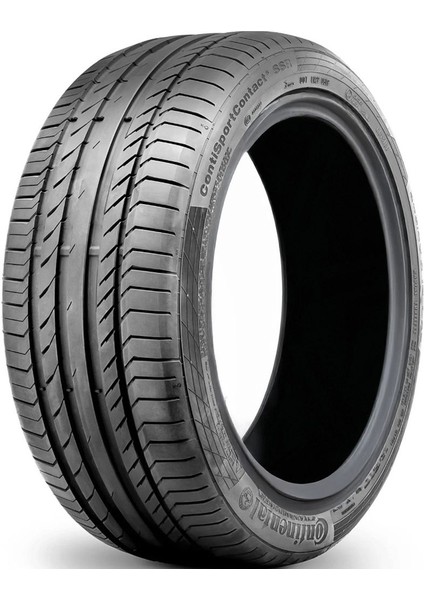 225/40 R19 89Y Contisportcontact 5 Ssr (*) Üretim 2024 Oto Yaz Lastiği