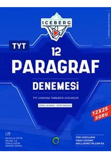 TYT Iceberg 12 Paragraf Denemesi