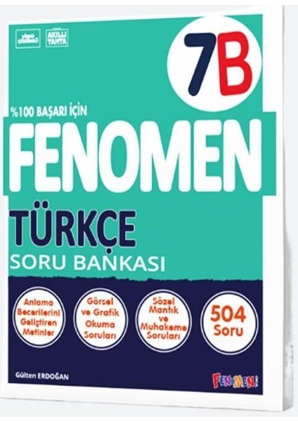Fenomen Okul 7. Sınıf Türkçe B İleri Düzey Soru Bankası