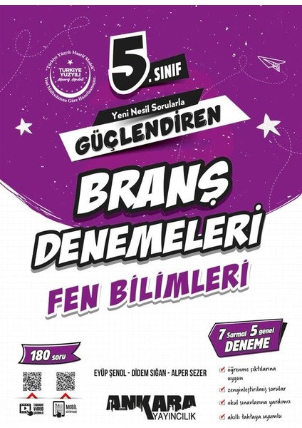 5.Sınıf Güçlendiren Fen Bilimleri Branş Denemel