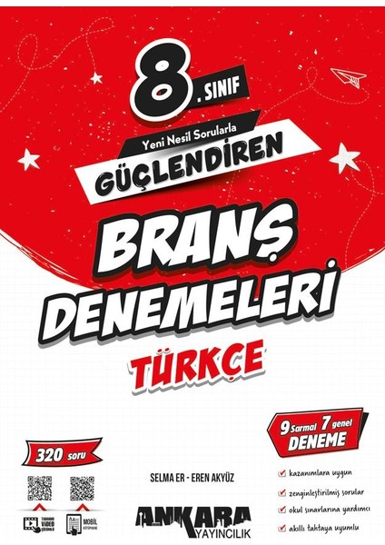 8. Sınıf Türkçe Güçlendiren Branş Denemeleri