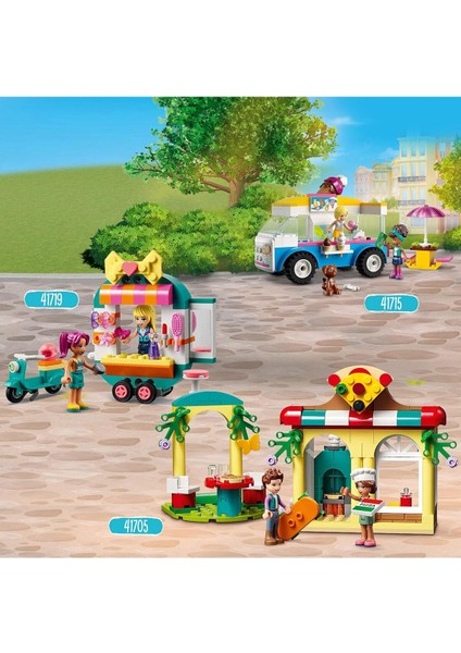 Friends 41719 Mobil Moda Butiği Oyun Seti Çocuklar İçin Eğlenceli Yapım ve Tasarım Oyuncağı