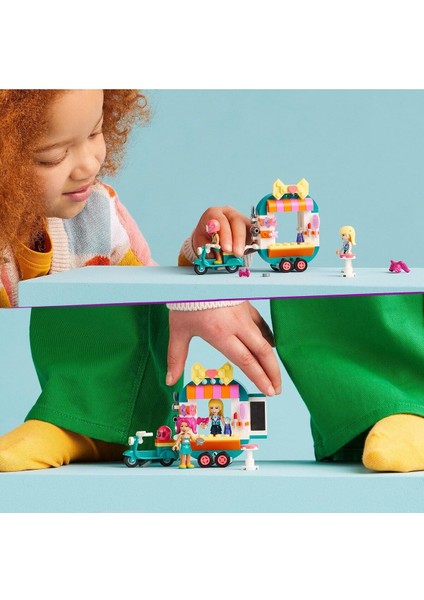 Friends 41719 Mobil Moda Butiği Oyun Seti Çocuklar İçin Eğlenceli Yapım ve Tasarım Oyuncağı