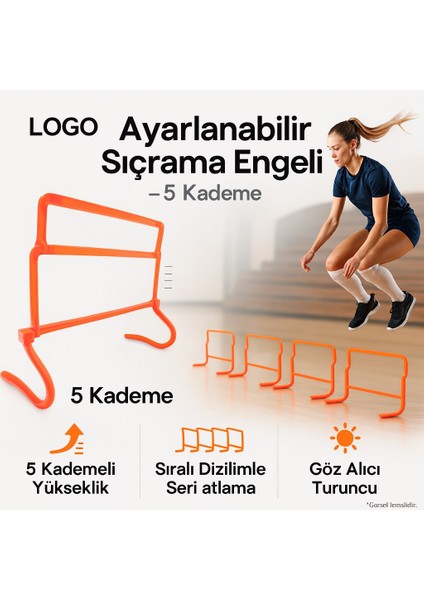 Ayarlı Sıçrama Engeli, 15,23,30,40CM Ayarlanabilir 1 Adet fiyatları