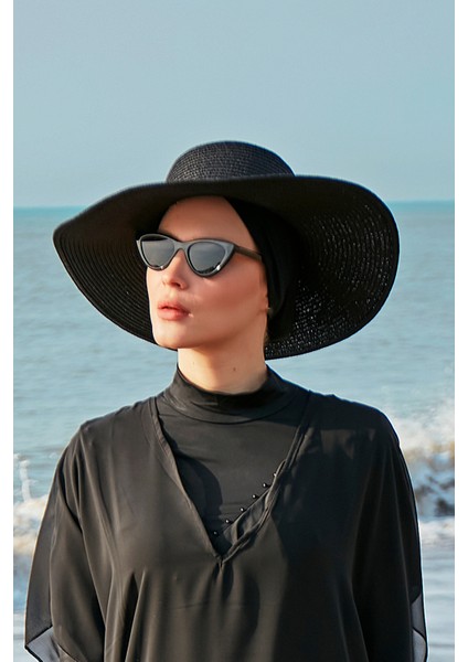 Hasır Şapka Siyah Rş-64 modelleri