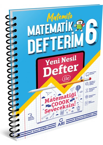 6.Sınıf Matemito Matematik Defteri Güncel Basım 2025
