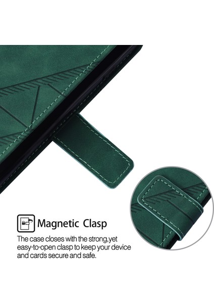 Motorola Moto G73 Tam Korumalı Yumuşak Pu Deri Kapaklı Cüzdan Telefon Kılıfı, Kart Tutucu ve Uzun Askı ile Uyumlu (Yurt Dışından) indirimleri