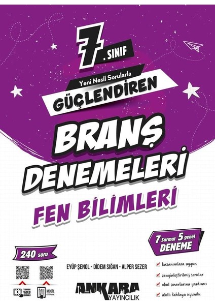 7. Sınıf Fen Bilimleri Güçlendiren Branş Denemeleri