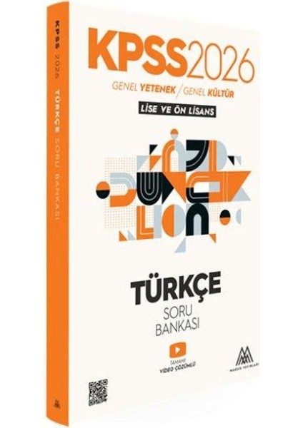 Kpss Türkçe Soru Bankası 2026