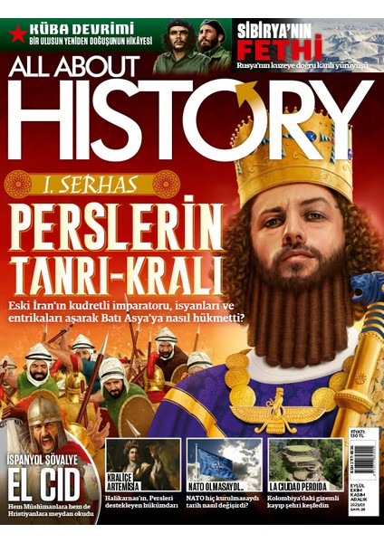 All About History Dergi 26.sayı Eylül-Ekim-Kasım-Aralık 2025