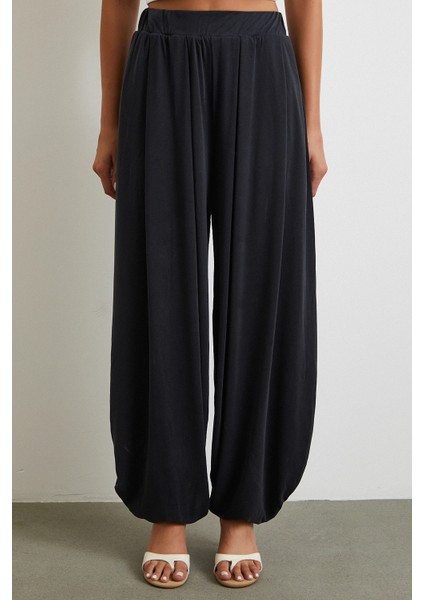 Paça Detaylı Şalvar Pantolon Antirasit fırsatları