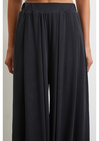 Paça Detaylı Şalvar Pantolon Antirasit indirimleri