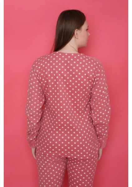 Kadın Peluş Pijama Takımı Ikili Takım indirimleri