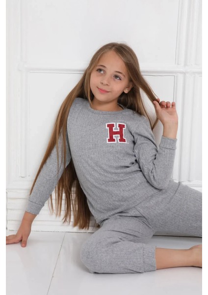 Çocuk Fitilli Pijama Ikili Takım fırsatları