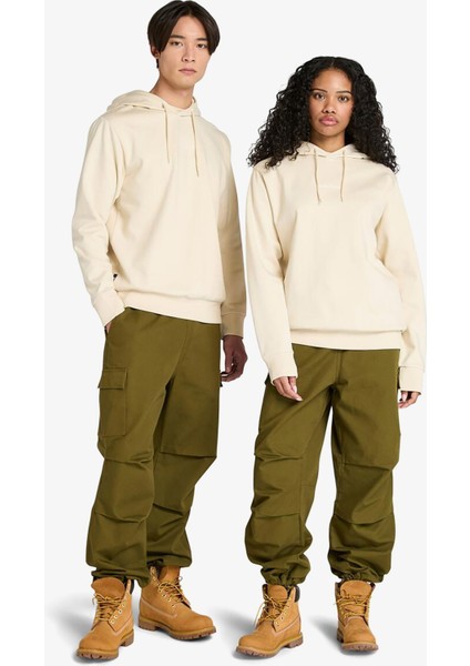 Emboridered Logo Erkek Sarı Sweatshirt.- fiyatları