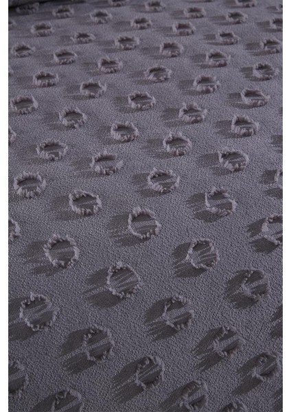 Konik 3 Parça Çift Kişilik Pike Takımı Antrasit fırsatları