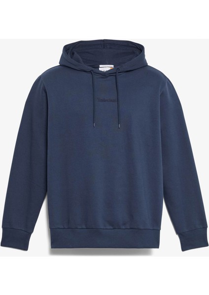 Emboridered Logo Brushback Erkek Lacivert Sweatshirt.- modelleri