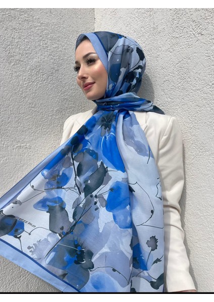 Yeni Sezon Gül Desen Soft Pamuk Rahat ve Zarif Şal