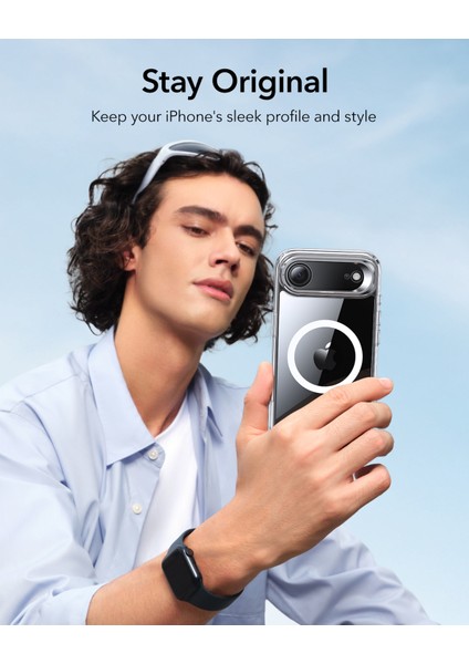 Apple iPhone 17 Air Classic Hybrid Magsafe Standlı Kılıf -Kamera Kontrol Buton modelleri