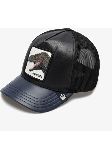 Sheleather Dino Unisex Siyah Şapka.black